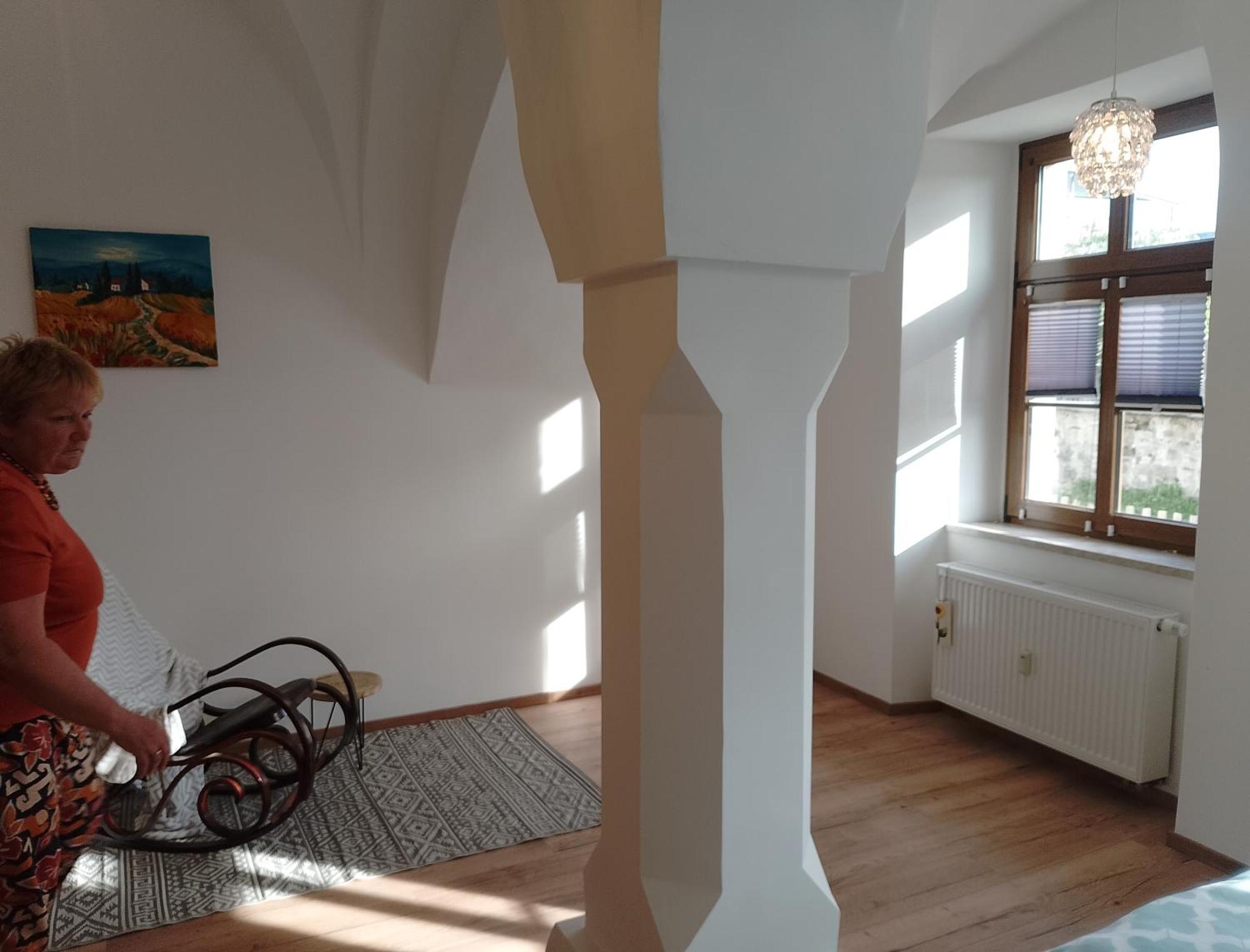 Ferienwohnung Im Rittergut Plohn 300 Meter Zum Freizeitpark Lengenfeld  Exterior foto